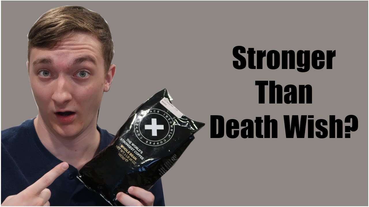 BLACK INSOMNIA COFFEE REVIEW | World's Strongest Coffee?