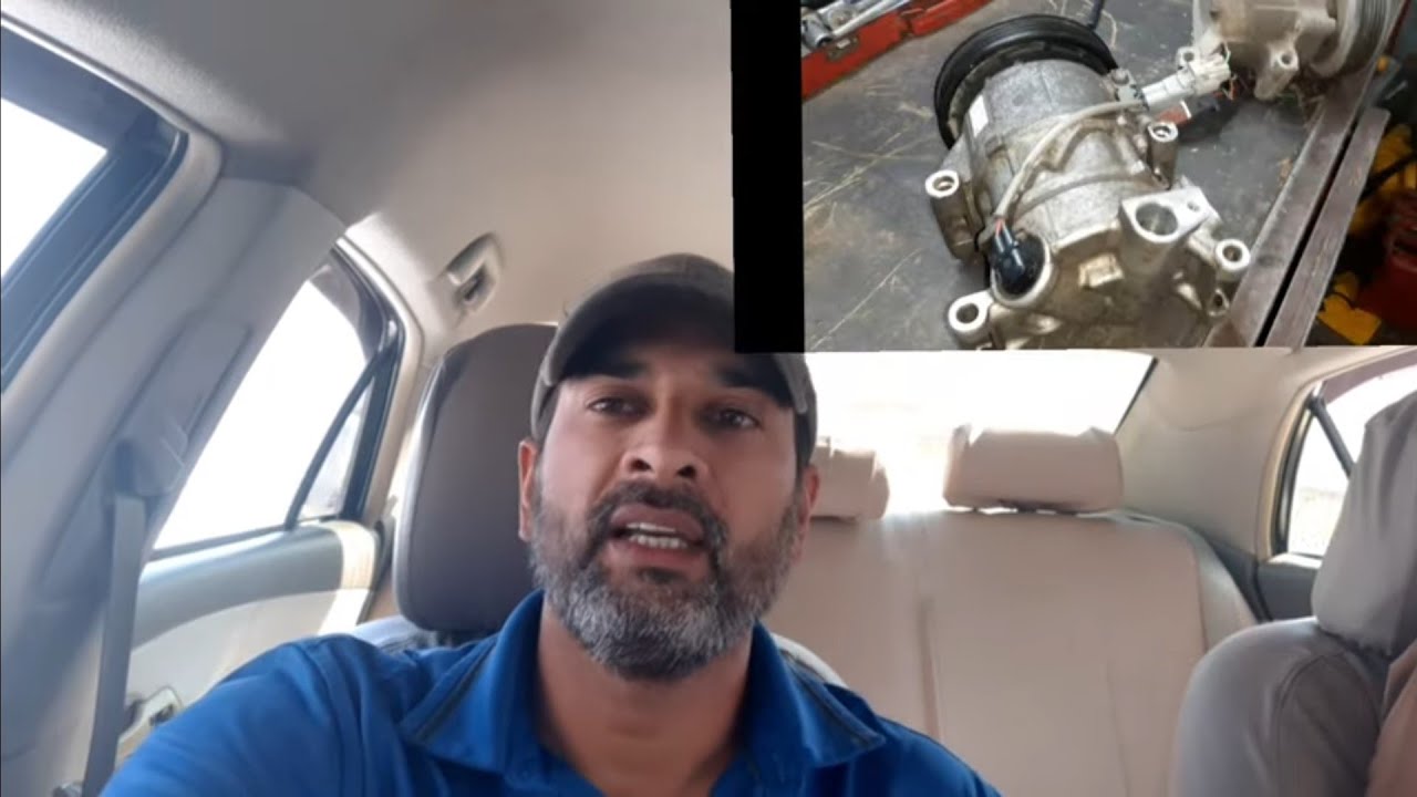 Sensor COMPRESSOR BARING CHANGE whiteout Ac Gas remov #Toyota  corolla problem solution 👍