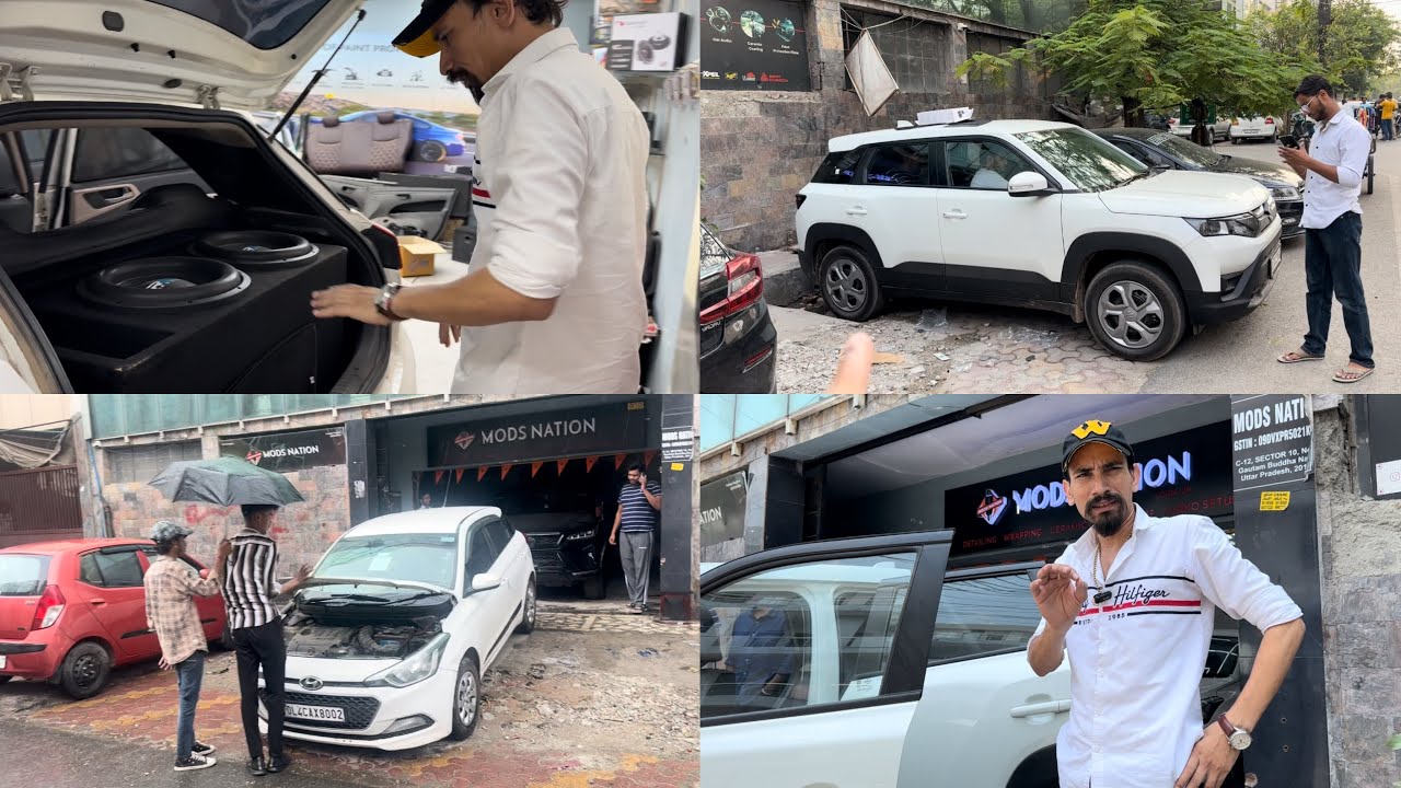 1600 rms installed with dry battery ! Budget Audio setup in Breeza !