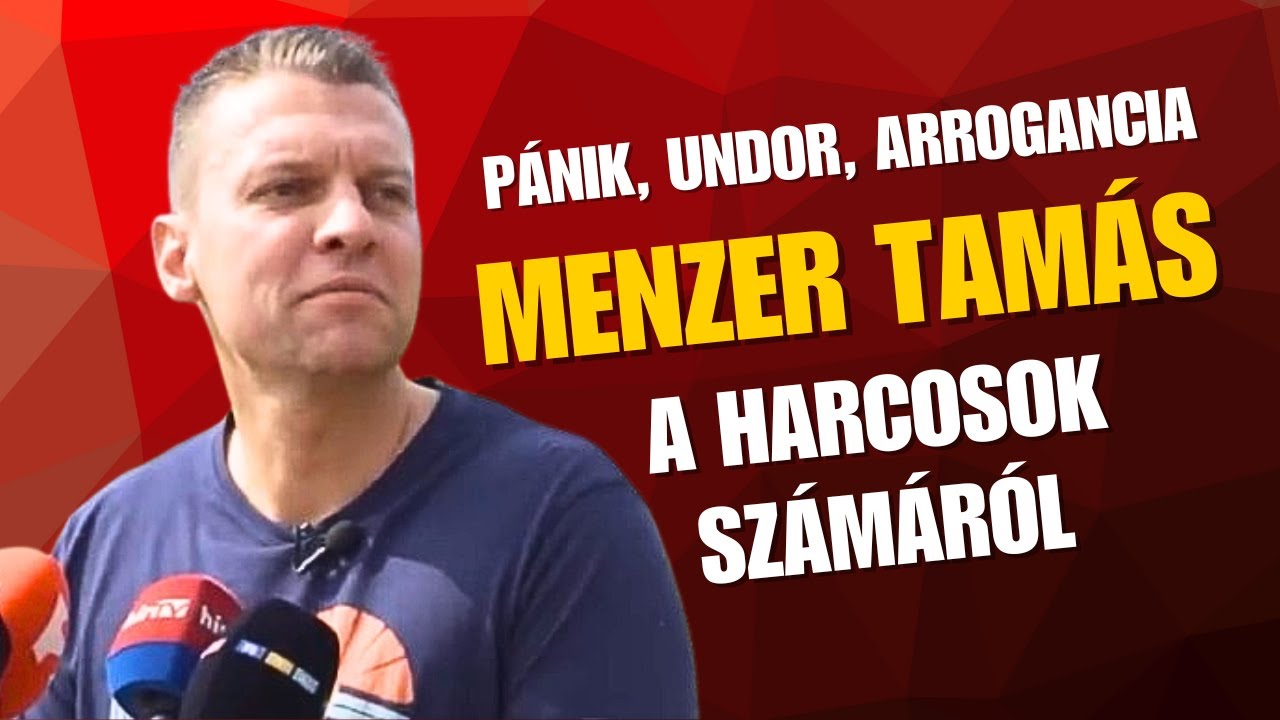 P&aacute;nik &eacute;s arrogancia: Menczer Tam&aacute;s testbesz&eacute;de a Fidesz-harcosok titk&aacute;r&oacute;l