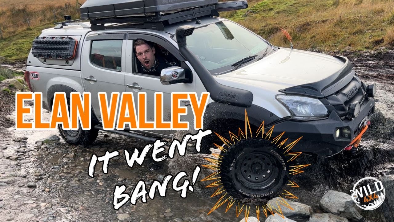 WILD4X4 - The day it went BANG!!! Will the dmax make it home??