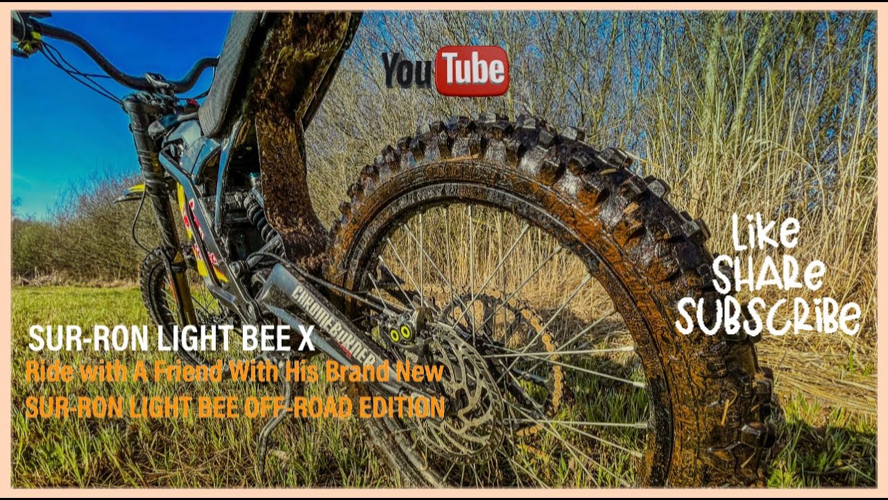 SUR-RON RIDE WITH FRIEND WITH HIS NEW 2021 SURRON X OFF-ROAD EDITION