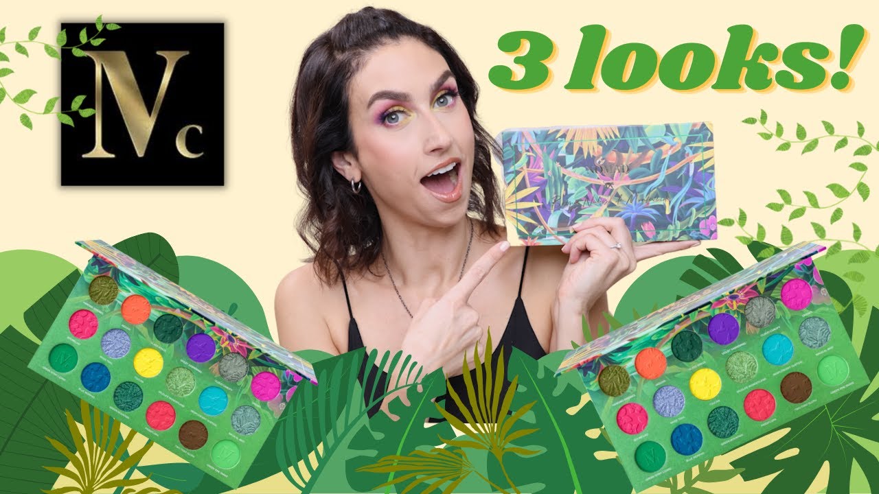 NOMAD COSMETICS MONTEVERDE PALETTE! 3 LOOKS & SWATCHES!