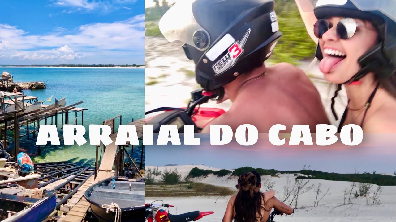 ARRAIAL DO CABO | PASSEIO DE QUADRICICLO E BARCO + DECK DOS PESCADORES | part 2