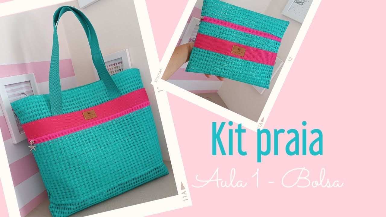 Bolsa de Praia fácil e rápida #atelietodamimosa #diy