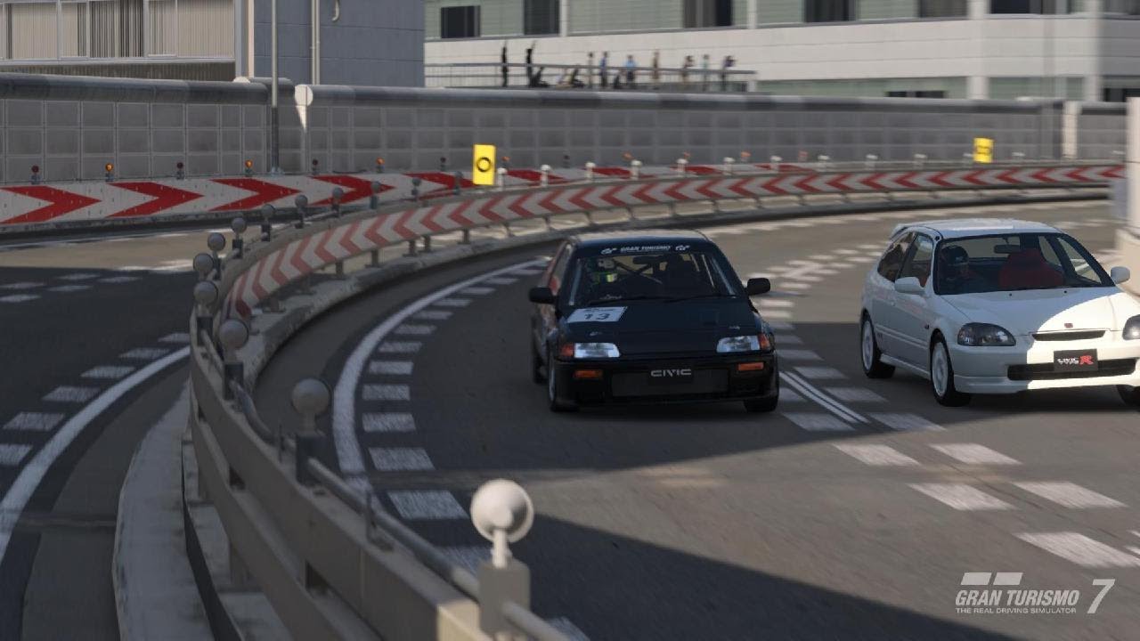 Gran Turismo 7 -PS5- Honda Civic Si Extra EF - Tokio Express Way Mitte