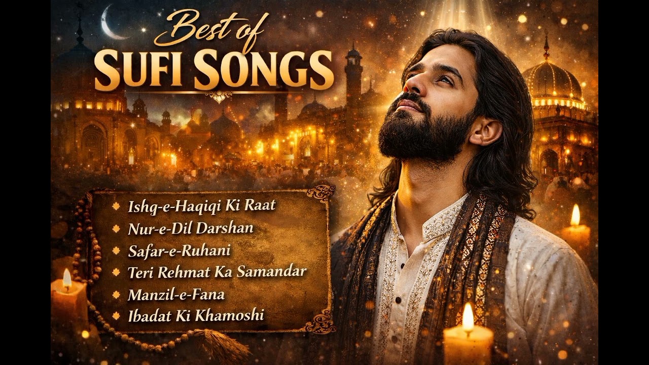 Best Sufi Qawwali Songs 2026 | Soulful Urdu Sufi Music | Ishq-e-Haqiqi Collection