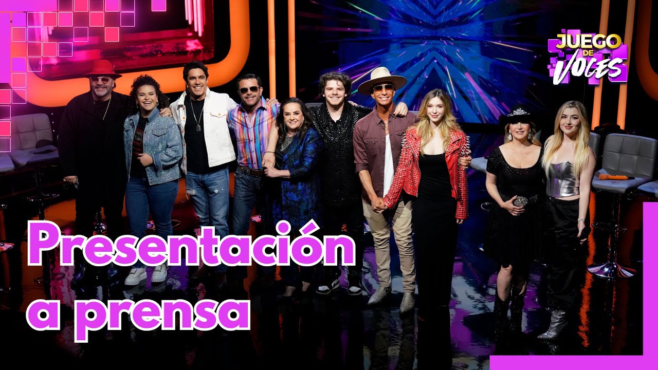 Conferencia de prensa de Juego de Voces | Las Estrellas
