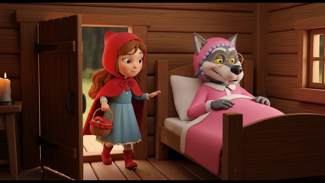 قصص الأطفال | ليلى والذئب  - Layla and the Wolf – A Classic Tale with a Twist