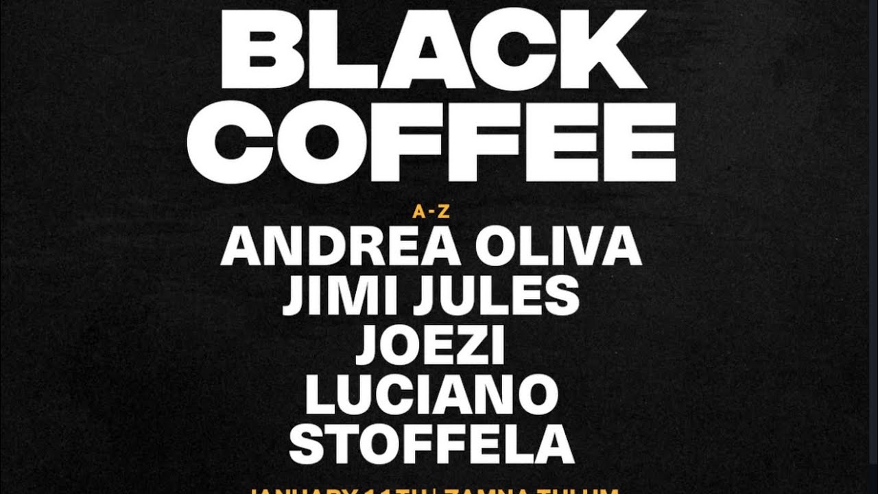 Black Coffee en Zamna Tulum 🌴🔥 | Closing Event en la Selva