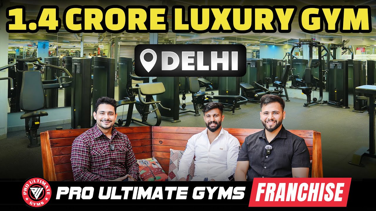 1.4 CRORE Luxury Gym in New Delhi | Pro Ultimate Gyms