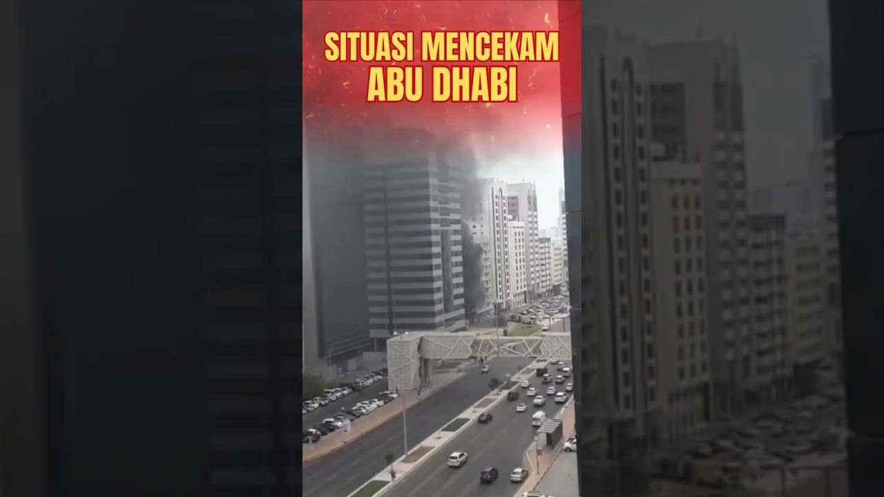 KONDISI REAL ABU DHABI PASCA DISERANG RUDAL IRAN