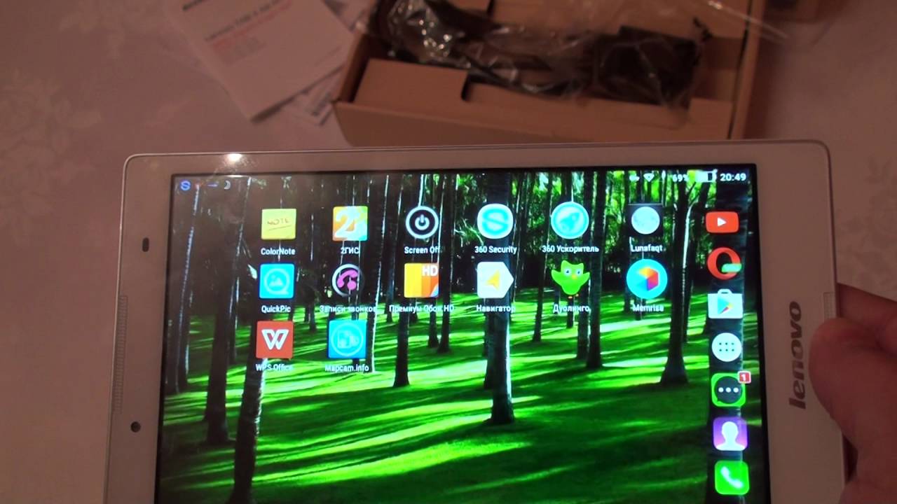 Обзор планшета Lenovo TAB 2 A8-50LC