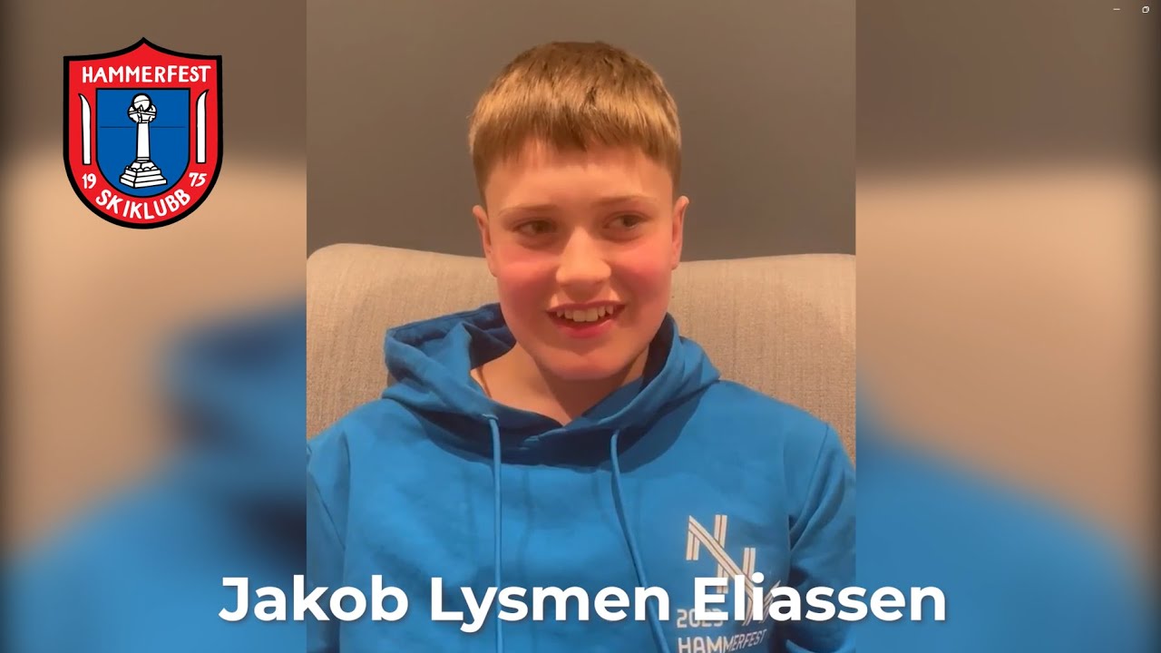 Mitt første NNM minne - Jakob Lysmen Eliassen