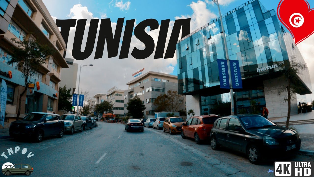 Kram Industrial Zone to CUN, Tunisia 🇹🇳 4k