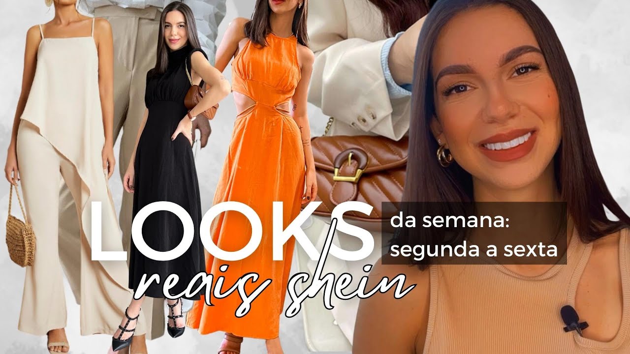 Looks da semana usando somente peças da SHEIN!