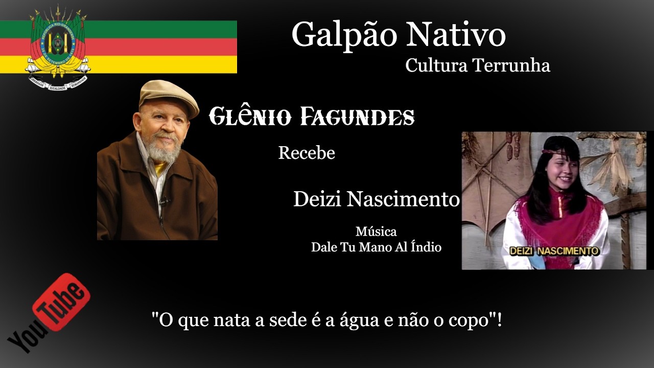 Glênio Fagundes no Galpão Nativo recebe Deizi Nascomento e Paulo Mendonça