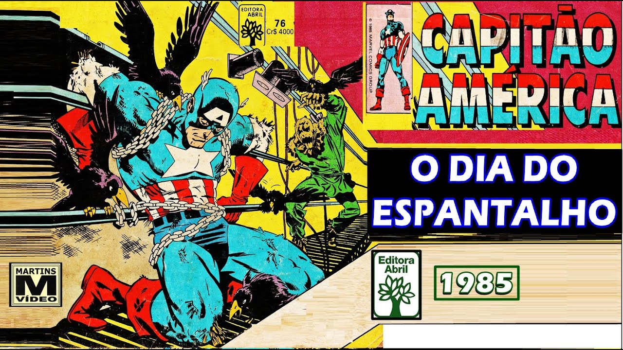 HQ CAPITÃO AMÉRICA Nº 76 - O DIA DO ESPANTALHO