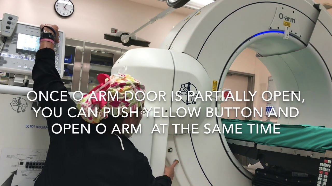 Emergency Manual Door  Opening Procedure for the O-arm