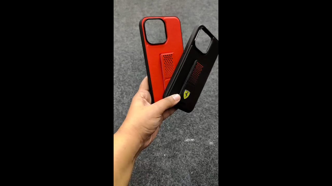 Luxury isn&rsquo;t a choice, it&rsquo;s a standard &ndash;  Get Ferrari Gripstand  Phone Case
