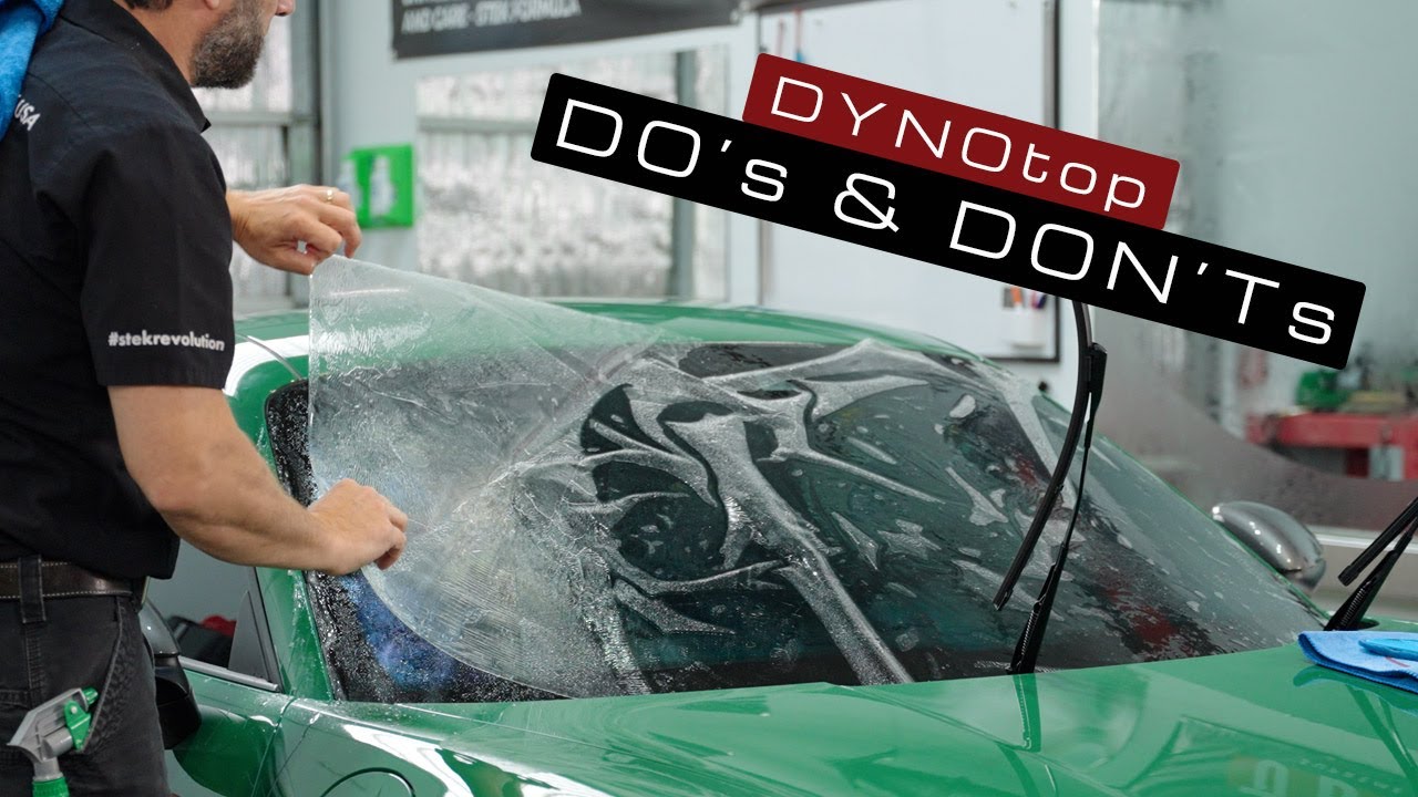 DYNOtop | Windshield Protection Film Do's & Don'ts