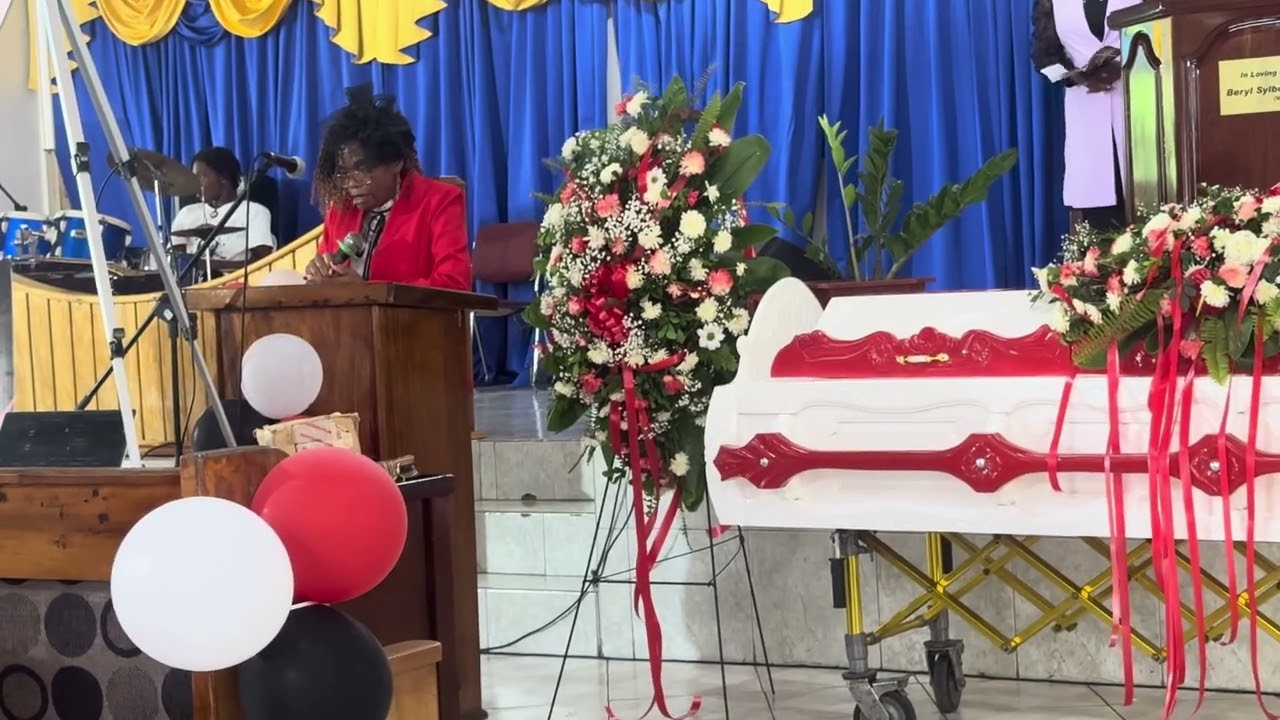 Jamaica Clarendon-Aunt Hermine-Funeral service 