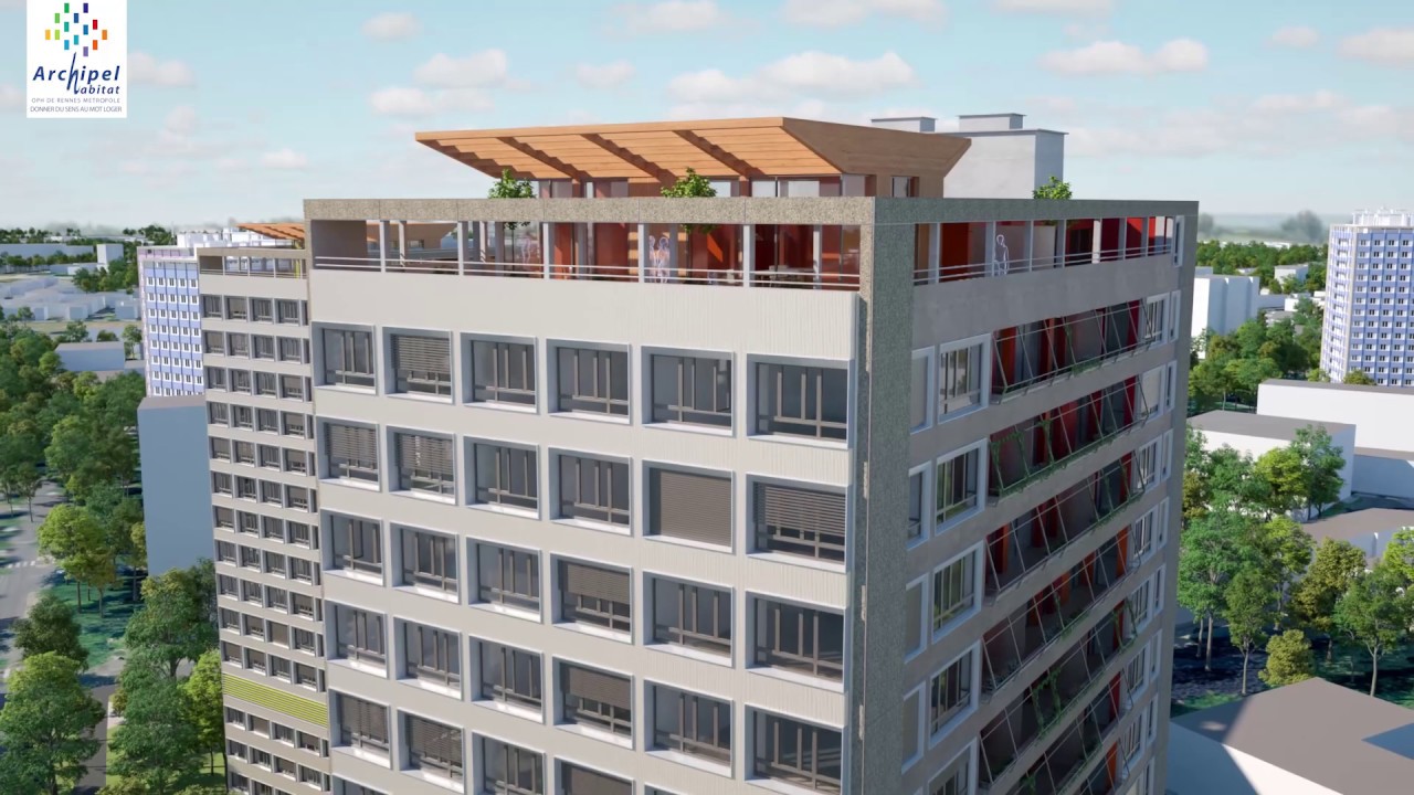 Requalification des Tours 5 et 7 Mounier de Maurepas, &agrave; Rennes