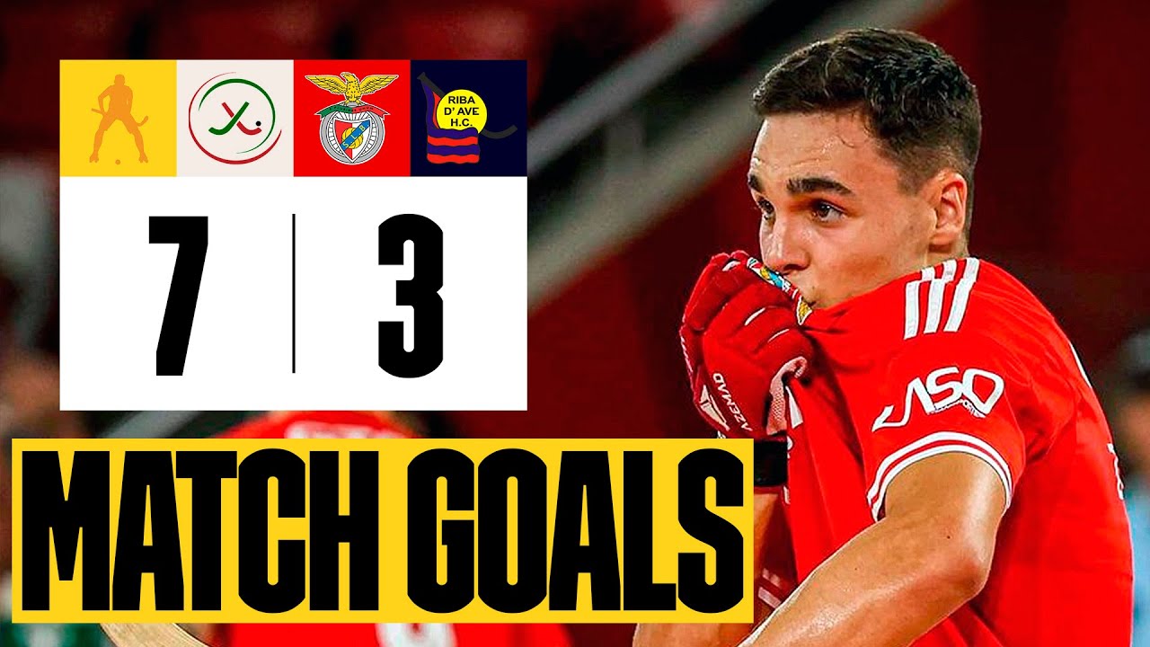 Benfica vs Riba d'Ave (7-3) | MATCH GOALS CN PLACARD
