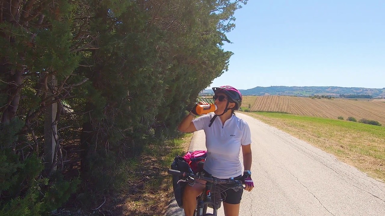 Italia Coast to coast in bicicletta: tappa 03 da Treia a San Severino Marche
