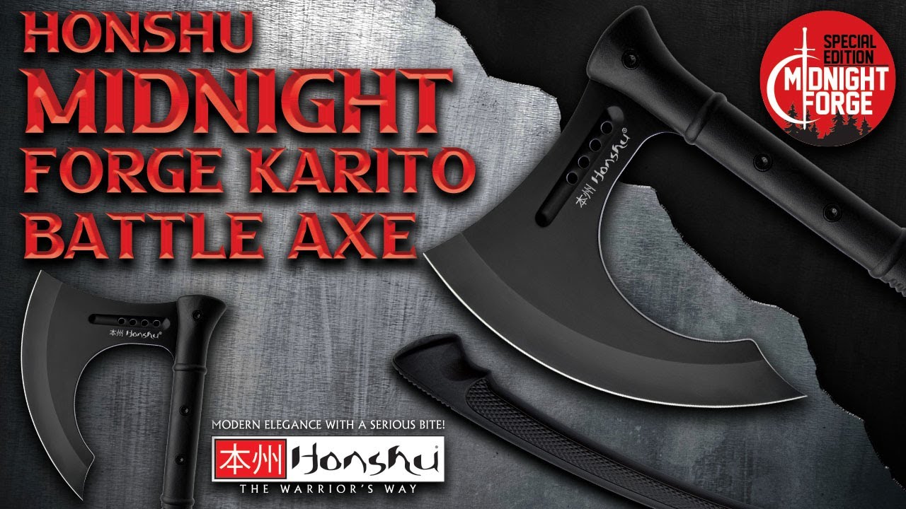 BUDK: The IMPRESSIVE Midnight Forge Karito Battle Axe!