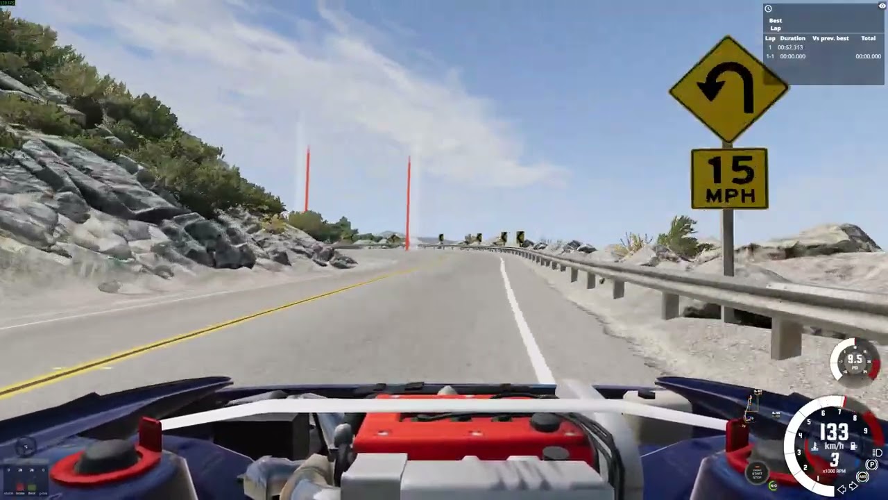 West Coast USA (Mountain Course) 1:36.275