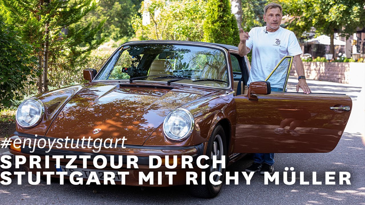 Spritztour durch Stuttgart mit Richy Müller