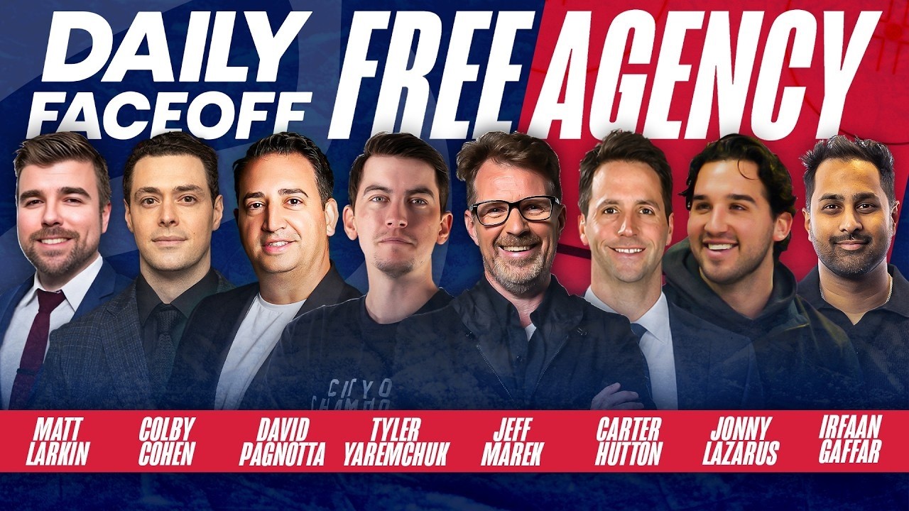 Daily Faceoff NHL Free Agency Special LIVE 2026: Full Coverage, Signings & Instant Reactions