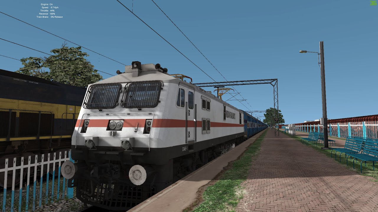 New WAP7 First Run | Bharat Stream | Train Simulator 2020/Railworks