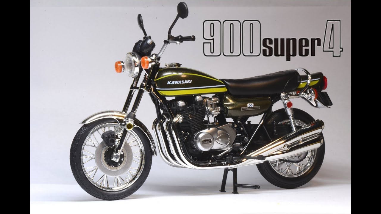 【模型收藏】AOSHIMA 1/12 KAWASAKI Z900 SUPER 4