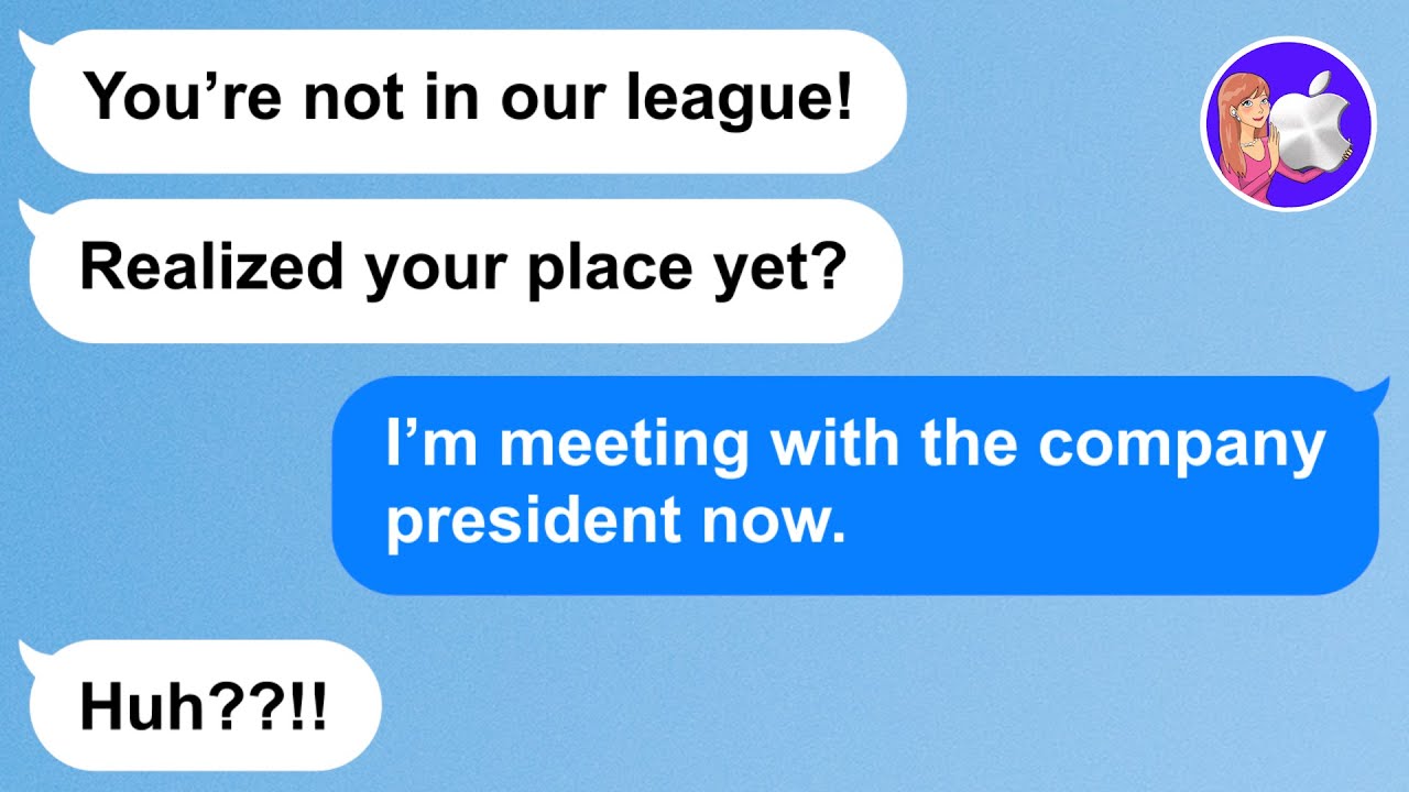 【Apple】Crazy neighbor excludes me from our friend group saying, 
