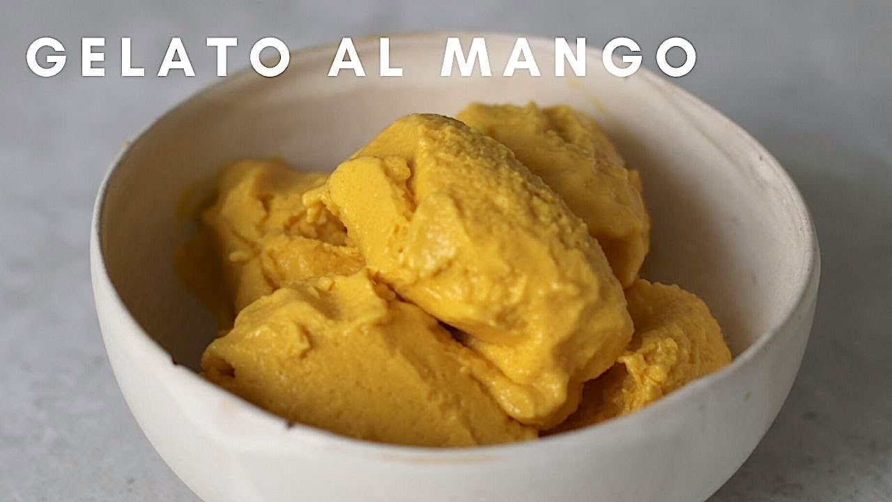 GELATO AL MANGO | Sano e Veloce, Senza Gelatiera