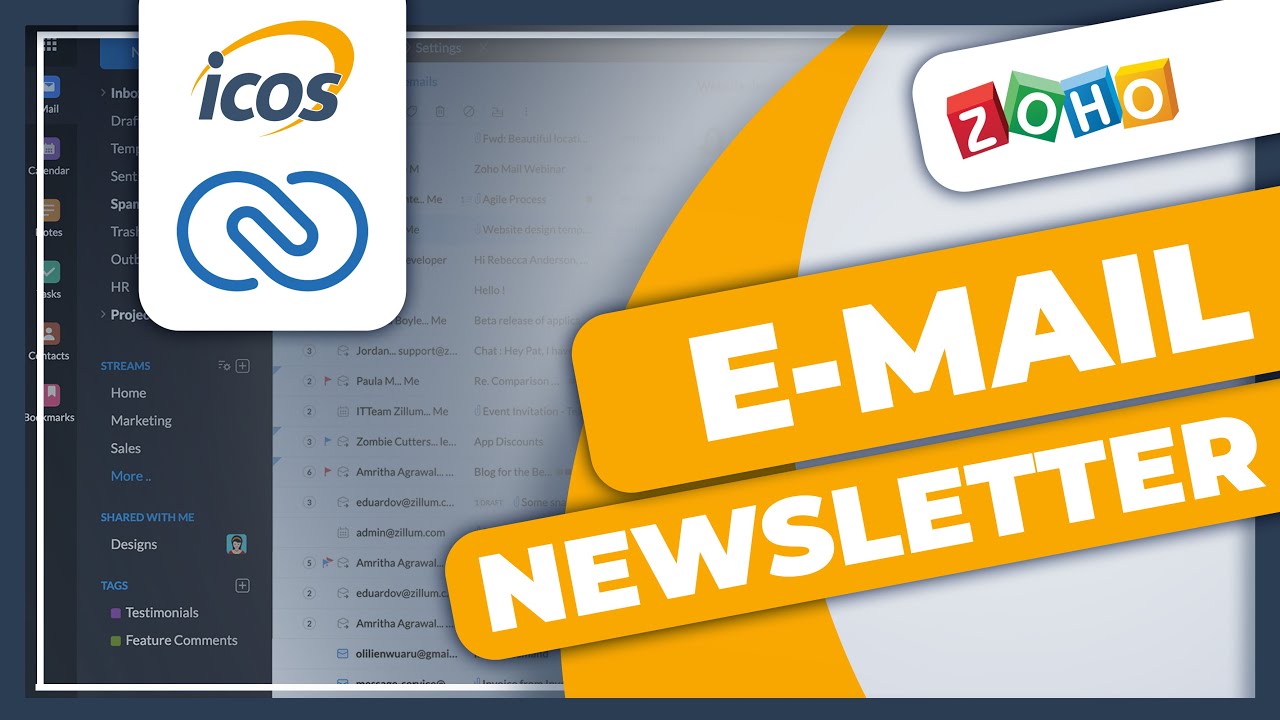 E-Mail Newsletter EINFACH mit Zoho CRM versenden
