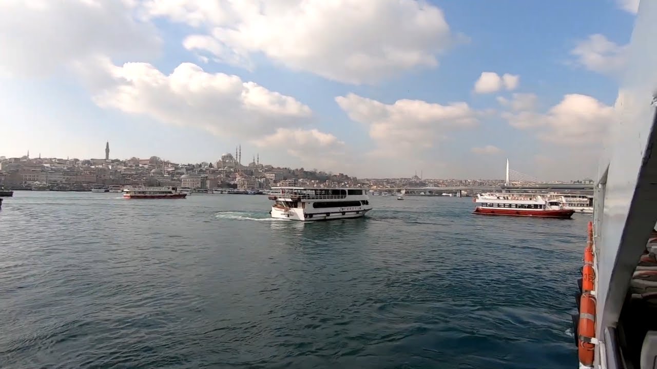 Istanbul Ferry Ride - Karaköy to Kadıköy | Turkey
