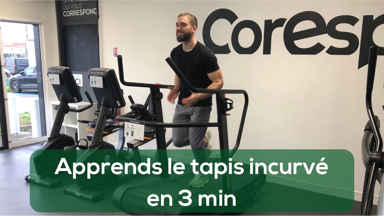 pr&eacute;sentation tapis incurv&eacute;