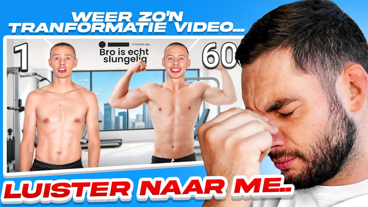 Eindelijk weer een Nederlandse Transformatie Video 😂 (Mijn Reactie)