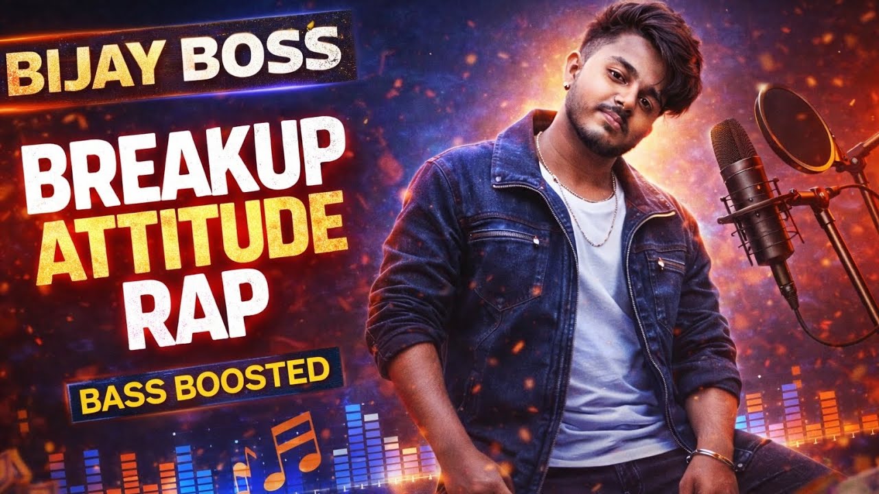 Breakup Attitude Rap 🔥 | Bijay Boss | Bass Boosted Hindi Rap