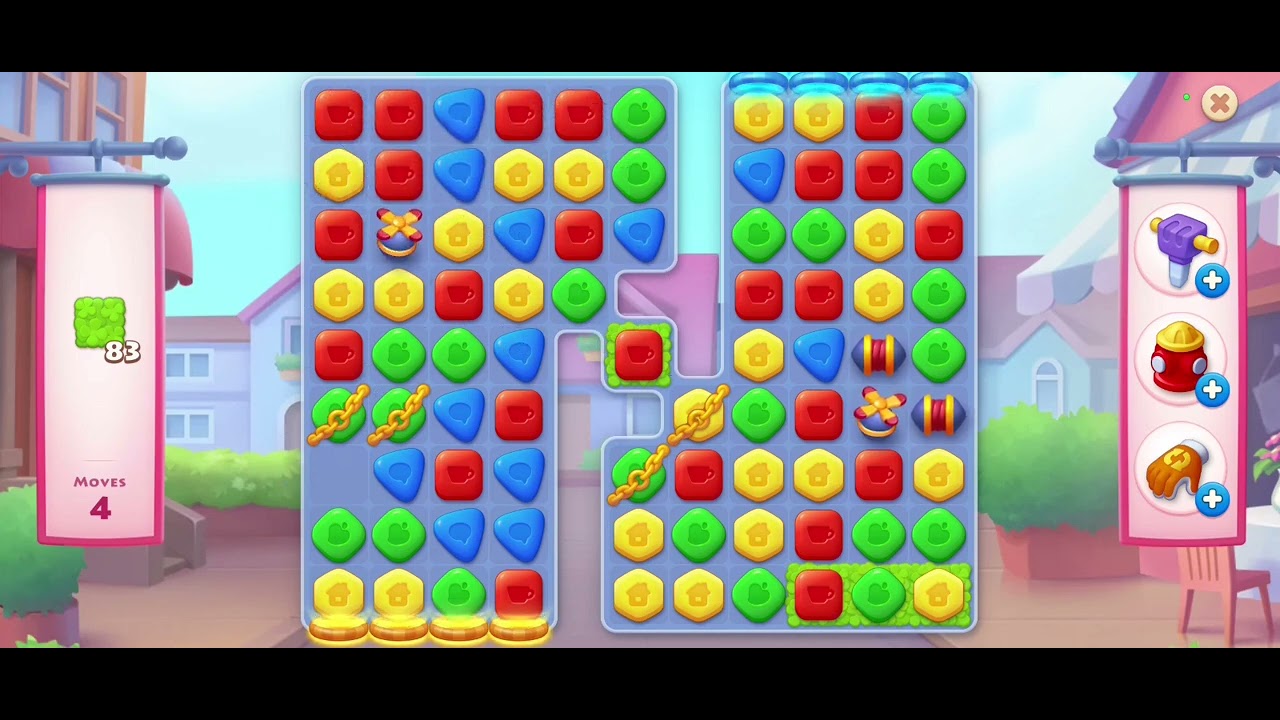 Township puzzle gameplay level 80 success