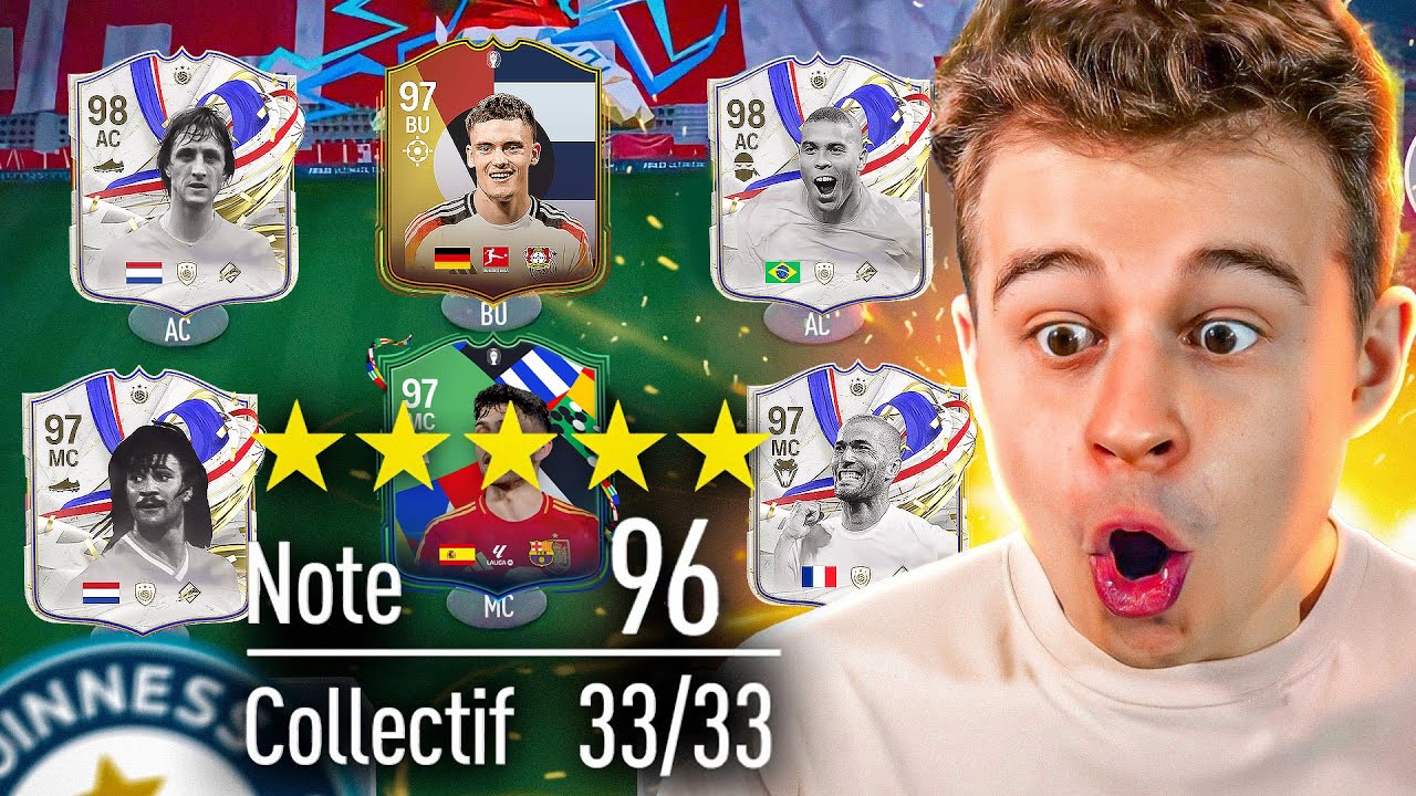 Le WORLD RECORD DRAFT (129) AVEC L’EURO en FOLIE sur FC 24 !