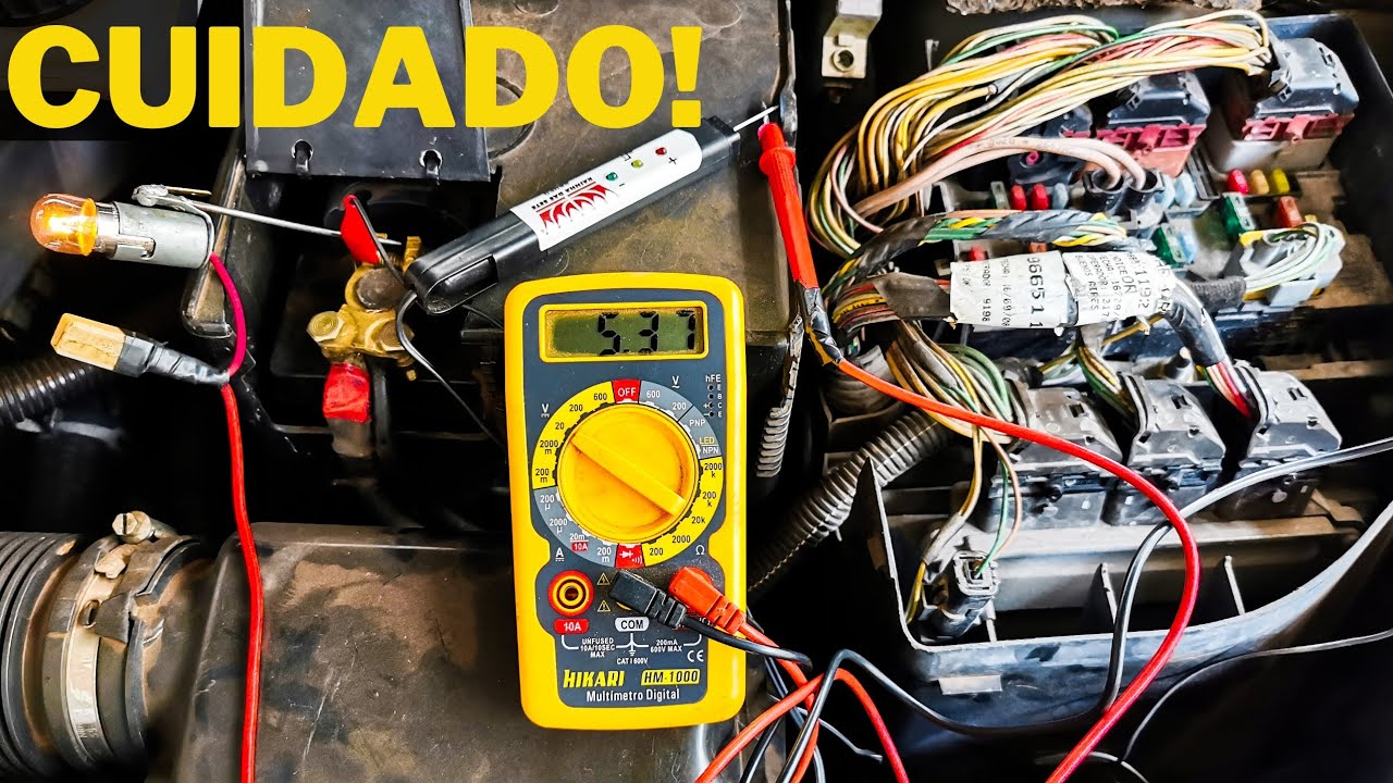CUIDADO ao usar o TESTE de ELETRICISTA AUTOMOTIVO, Aprenda TESTAR