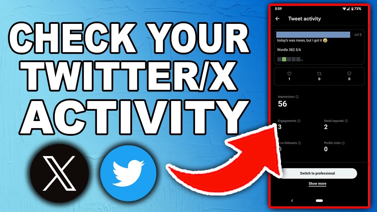 How To Check Tweet Activity On Twitter - Full Guide 2024