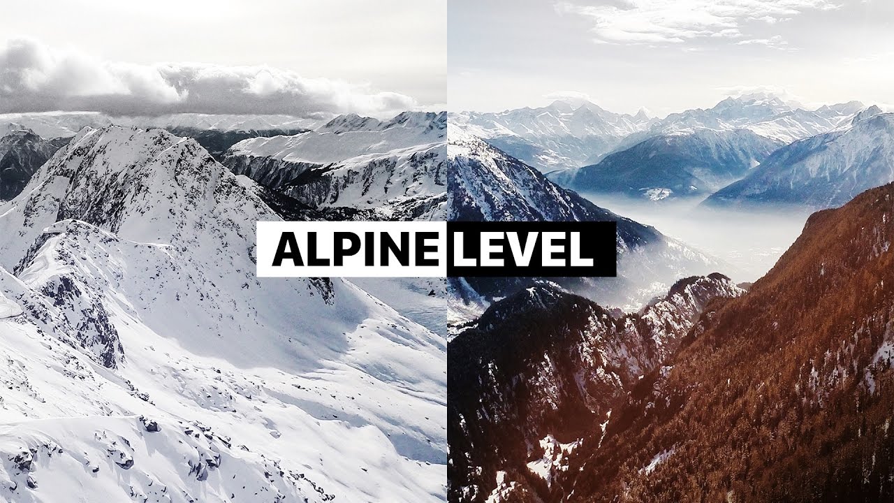 ALPINE LEVEL | an aerial video - Aletsch Arena, Switzerland