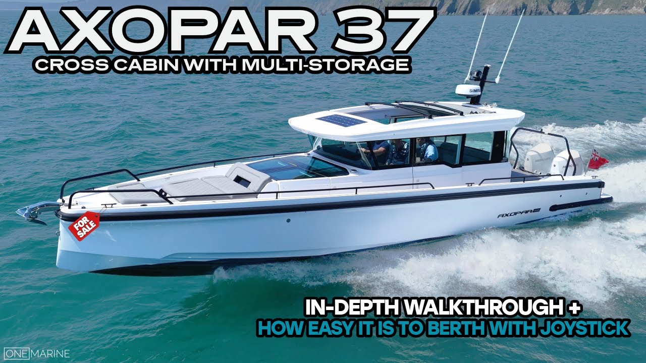 FOR SALE: AXOPAR 37 CROSS CABIN WITH MULTI-STORAGE! - WHY YOU WANT THIS ONE!