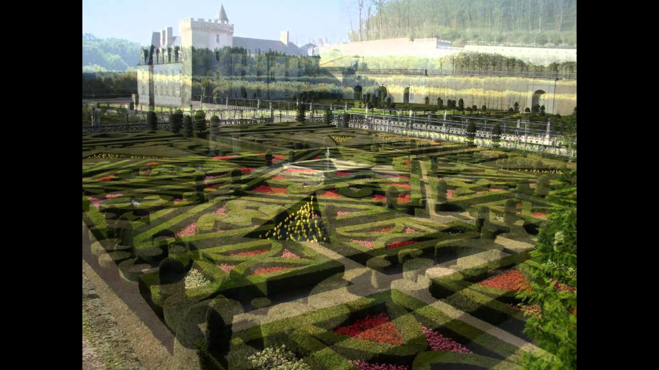 JARDINES DE VILLANDRY. HD-3D. Arte y Jardinería