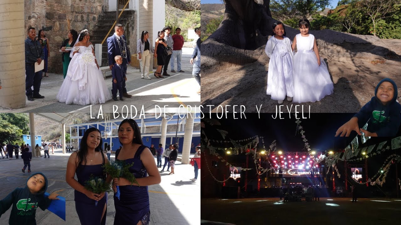 LA BODA DE CRISTOFER Y JEYELI + EL BAUTIZO DE AZAEL 🤵🏾‍♂️👰🏽‍♀️🤍✨